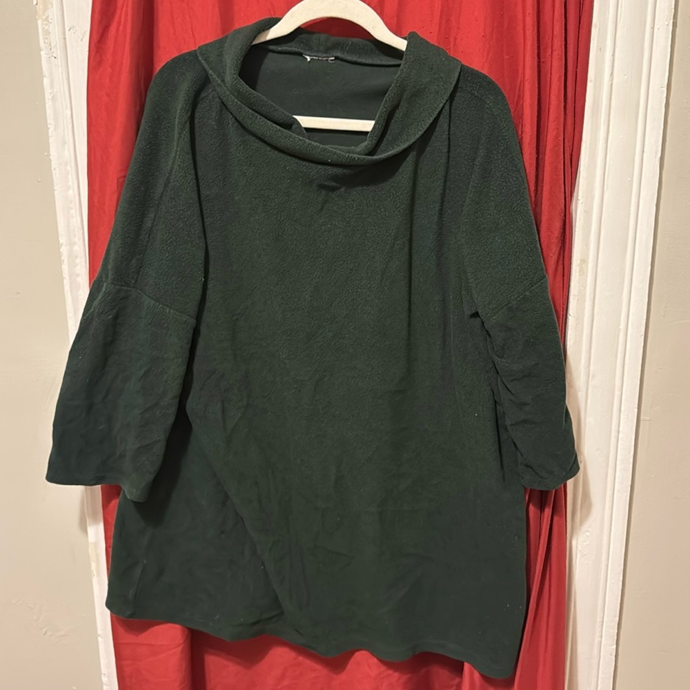 Isabel Maternity by Ingrid & Isabel Maternity Green Turtleneck Sweater XXL